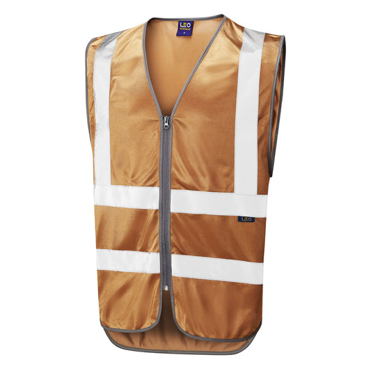 **COMMODORE Leo Zipped Reflective Waistcoat**