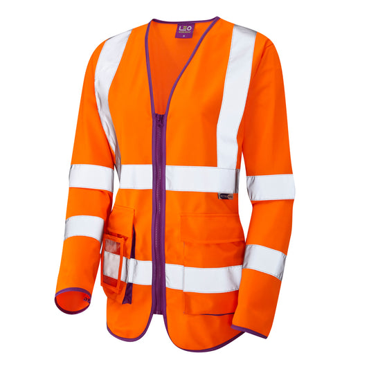 BEAWORTHY ISO 20471 Cl 3 Superior Womens Sleeved Waistcoat