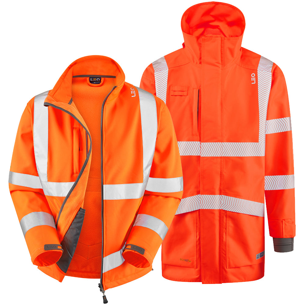 CLOVELLY + BUCKLAND Leo 3-in-1 Anorak + Softshell Jacket