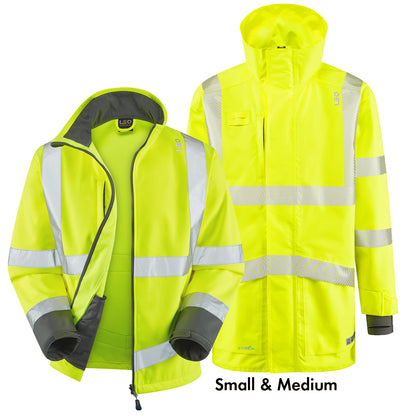 CLOVELLY + BUCKLAND Leo 3-in-1 Anorak + Softshell Jacket
