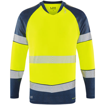 RUDA Leo EcoViz Performance+ Dual Colour Long Sleeve T-Shirt