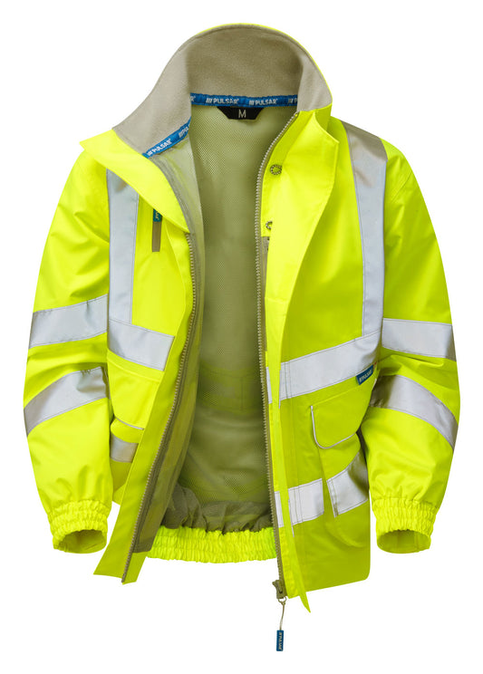 Pulsar® Protect Mesh Lined Bomber Jacket - Recycled Content