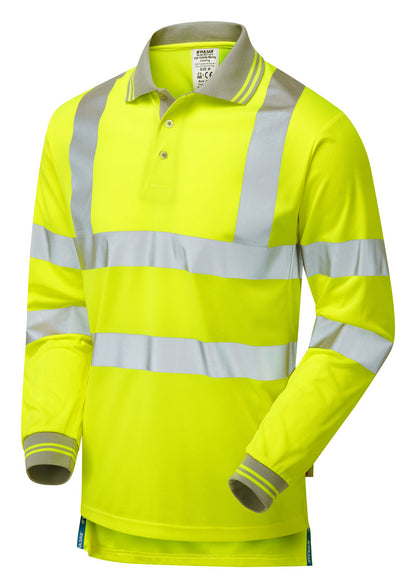 Pulsar® Protect Longleeve Polohirt - Recycled Content