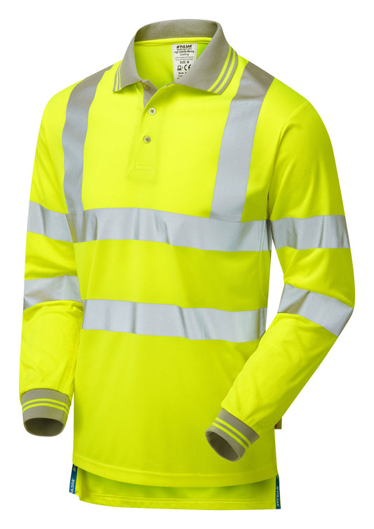 Pulsar® Protect Longleeve Polohirt - Recycled Content