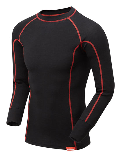 Pulsar® Protect Fr And Arc FR-AST-ARC Men's Long Top Black/Red