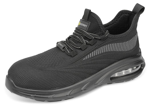 BEESWIFT SUTTON FLYKNIT COMPOSITE BUBBLE SOLE SAFETY WORK TRAINER S1PL