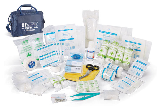 Click Medical Advanced Team First Aid Kit in Large Sports Bag