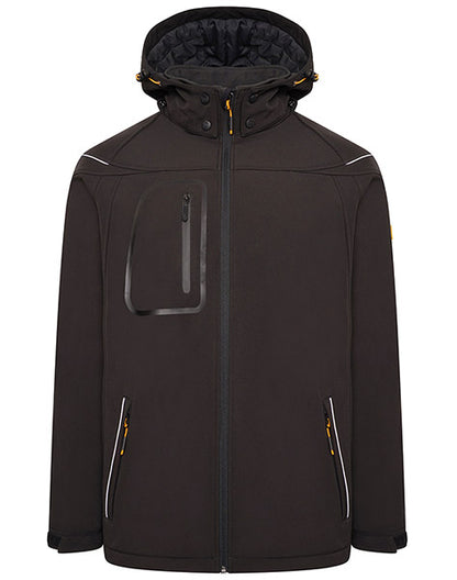 JCB Workwear Trade Hoodedoftshell Jacket