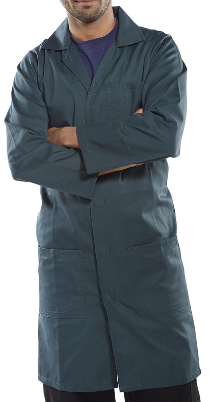 Beeswift Poly Cotton Warehouse Coat