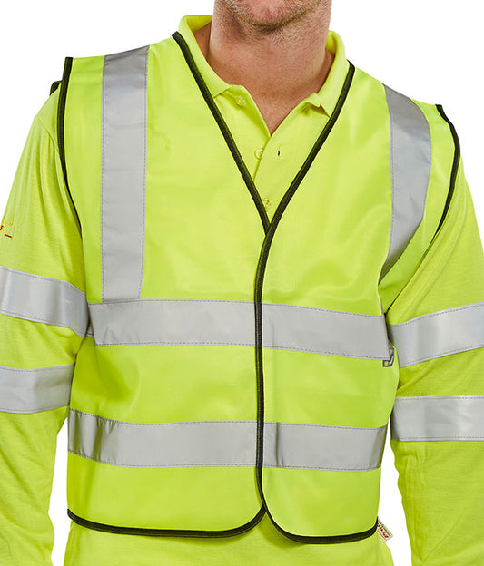 Beeswift Hi-Vis Vest Shortength