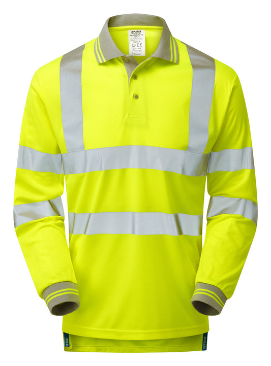 Pulsar® Protect Longleeve Polohirt - Recycled Content