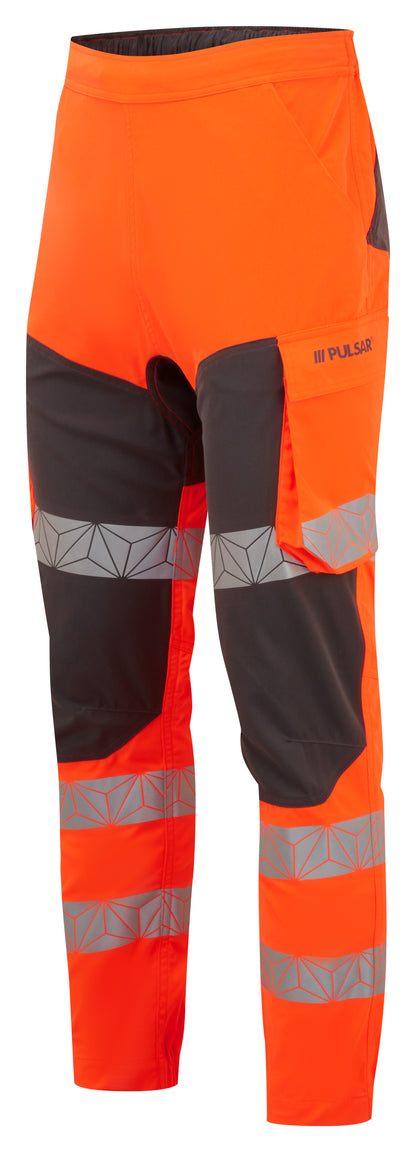 Pulsar® React Work Pant Orange Grey (Unisex)