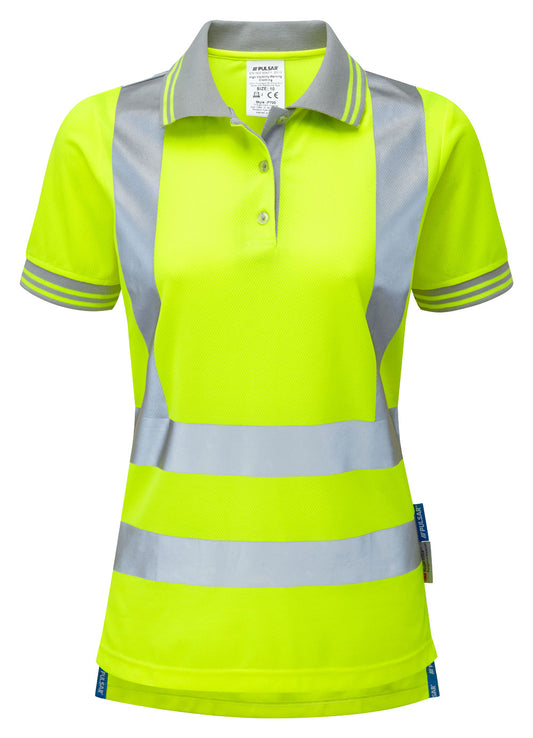 Pulsar® Protect Women's Short Sleeve Polo Shirt - Recycled Content