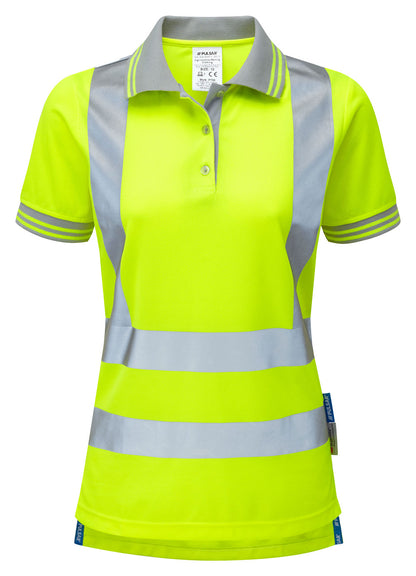 Pulsar® Protect Women's Short Sleeve Polo Shirt - Recycled Content