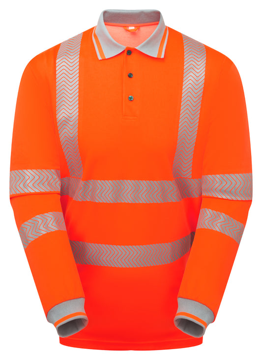 Pulsar® Life Longleeve Polohirt - Bamboo Content