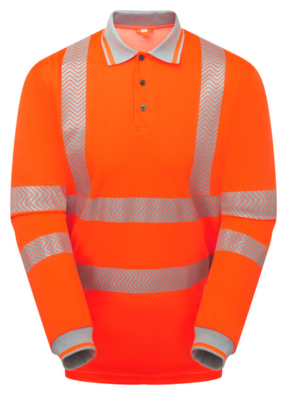 Pulsar® Life Longleeve Polohirt - Bamboo Content