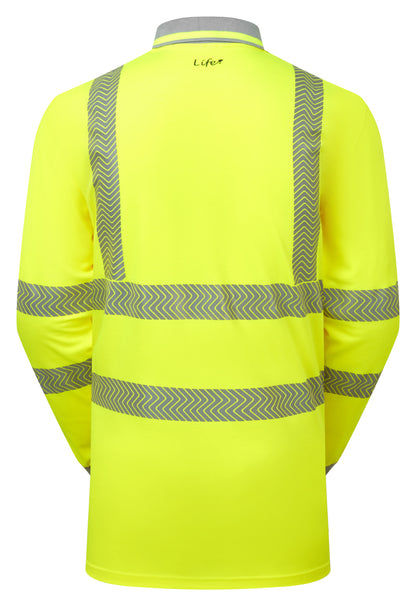 Pulsar® Life Longleeve Polohirt - Bamboo Content