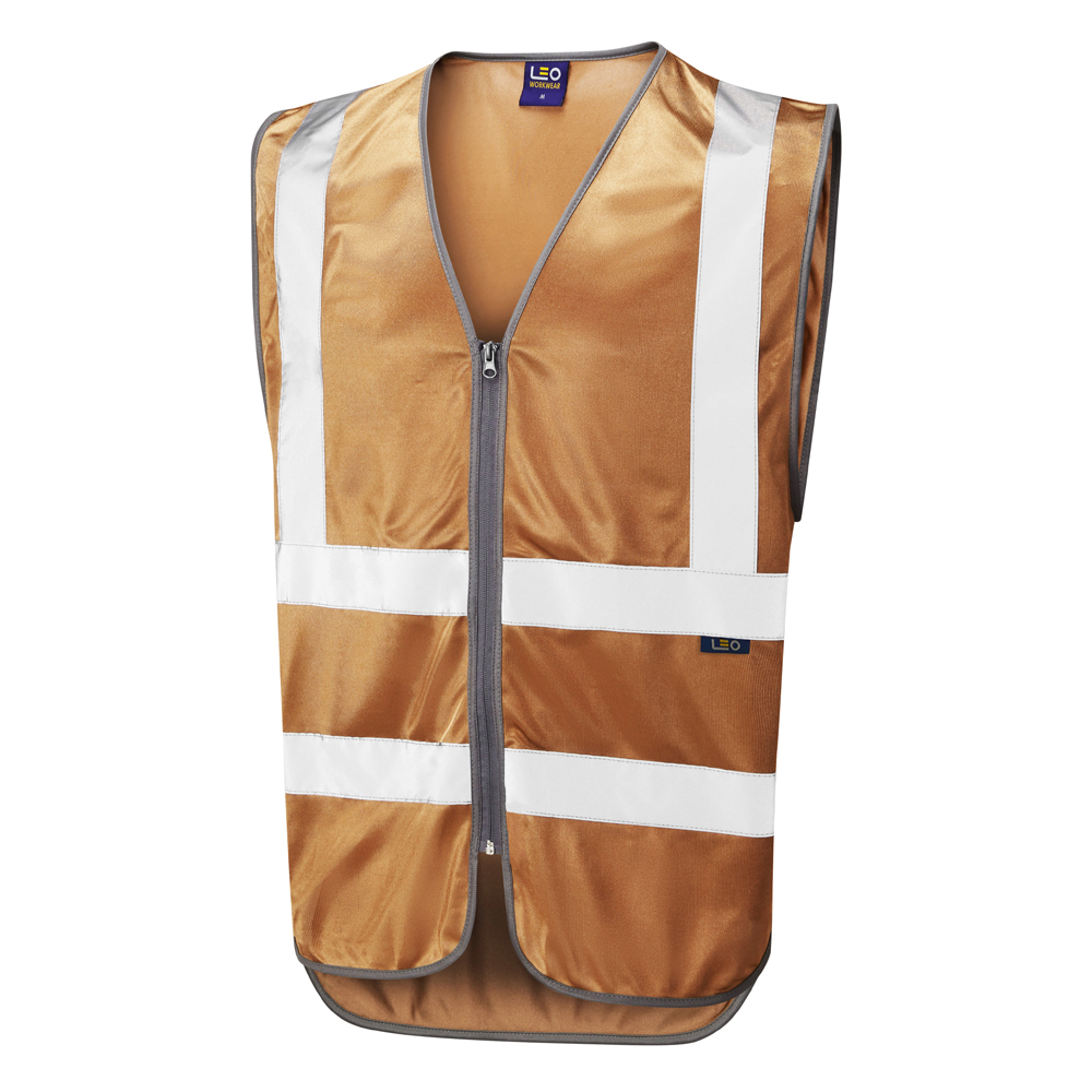 COMMODORE Leo Zipped Reflective Waistcoat