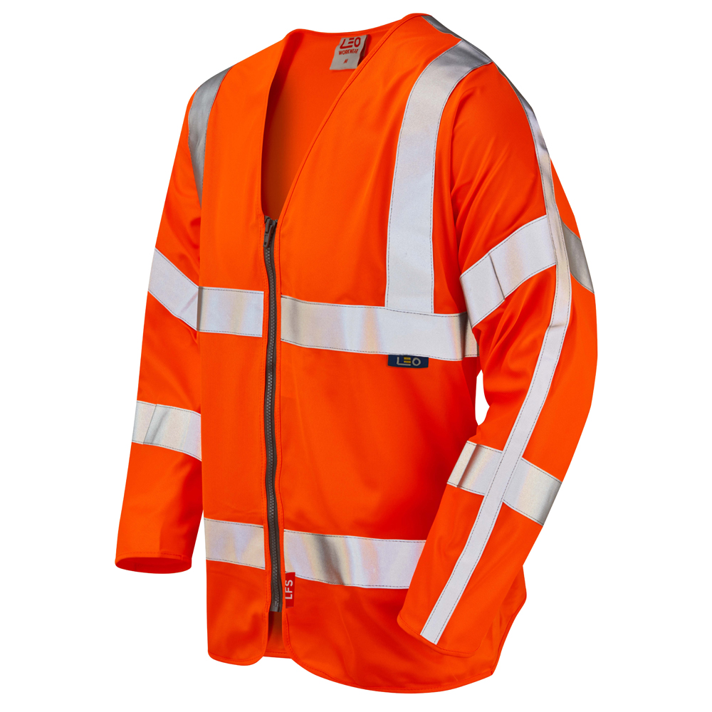 MERTON Leo EcoViz LFS Zipped Sleeved Waistcoat (EN 14116)